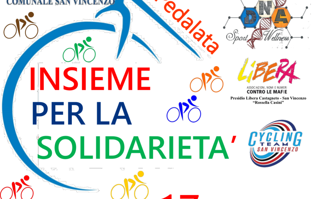 Ecco la 2°Pedalata: Insieme per la Solidarietà. Tutti in bici il 17 Aprile!!
